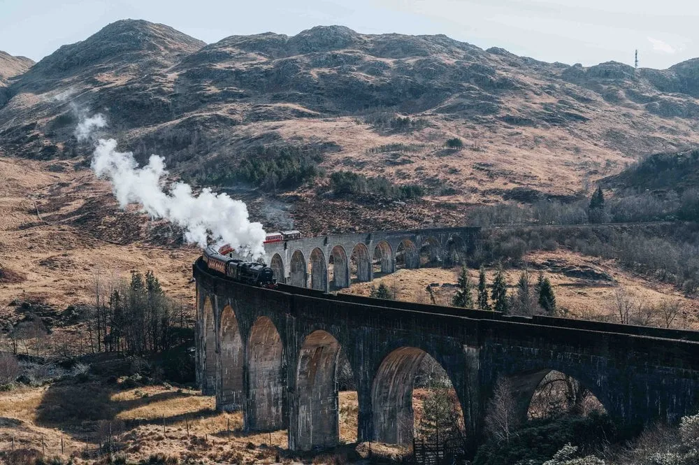 Glenfinnan Viaduct. Bild 4