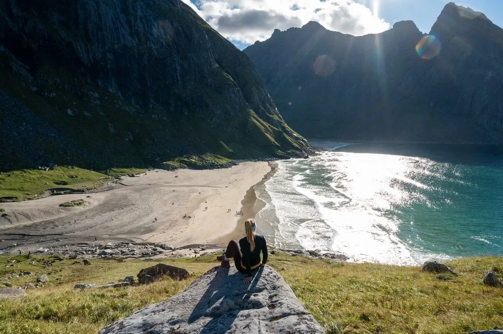 Kvalvika Beach. Bild 13