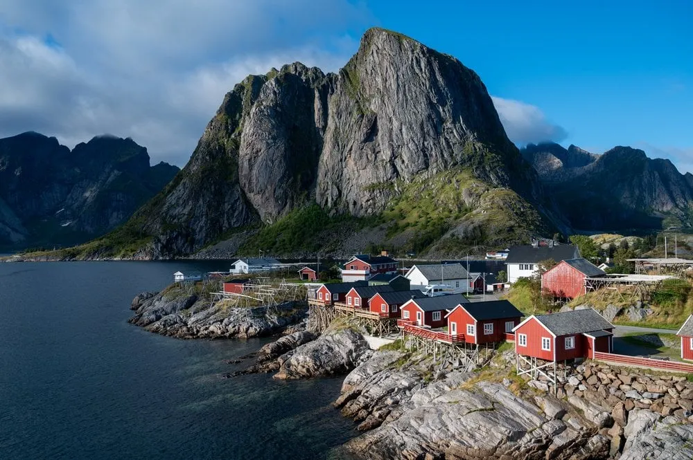 Sakrisøy - Nusfjord. Bild 13