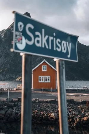 Sakrisøy - Nusfjord. Bild 17