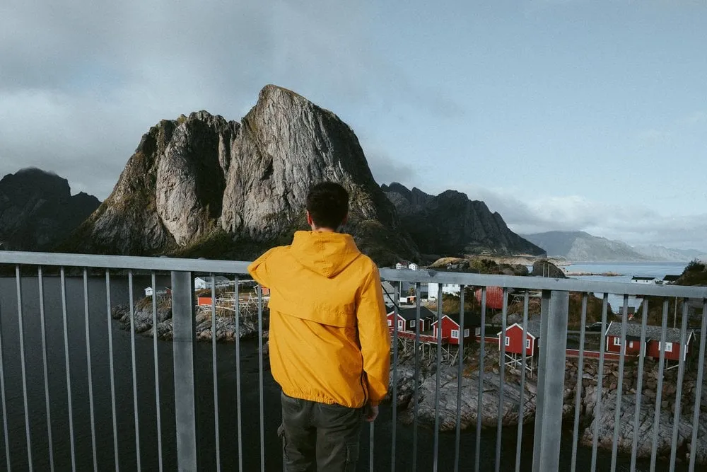 Sakrisøy - Nusfjord. Bild 18
