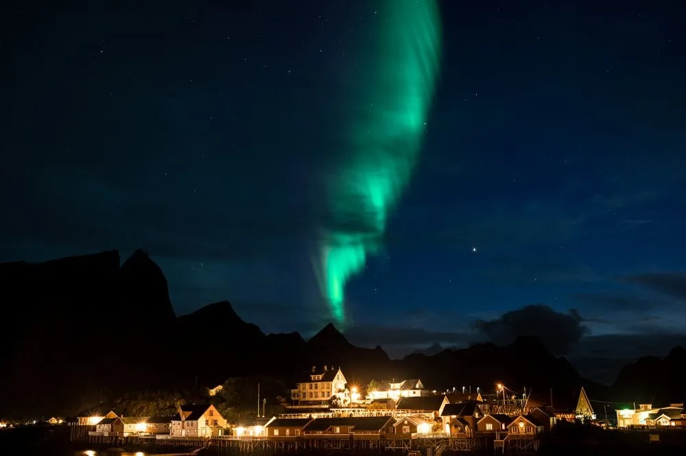Sakrisøy - Nusfjord. Bild 24
