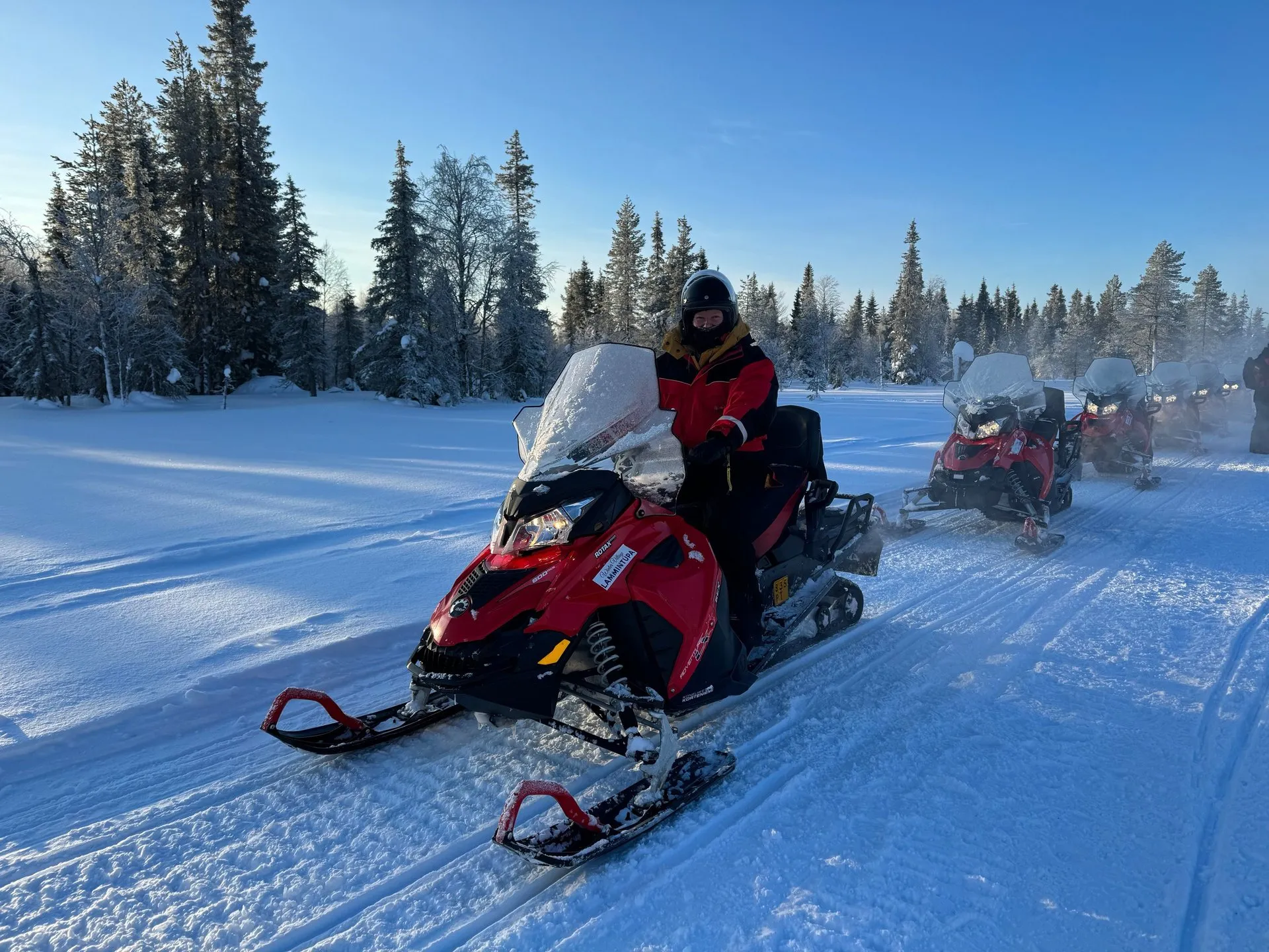 Schneemobiltour bei -30 Grad. Bild 5