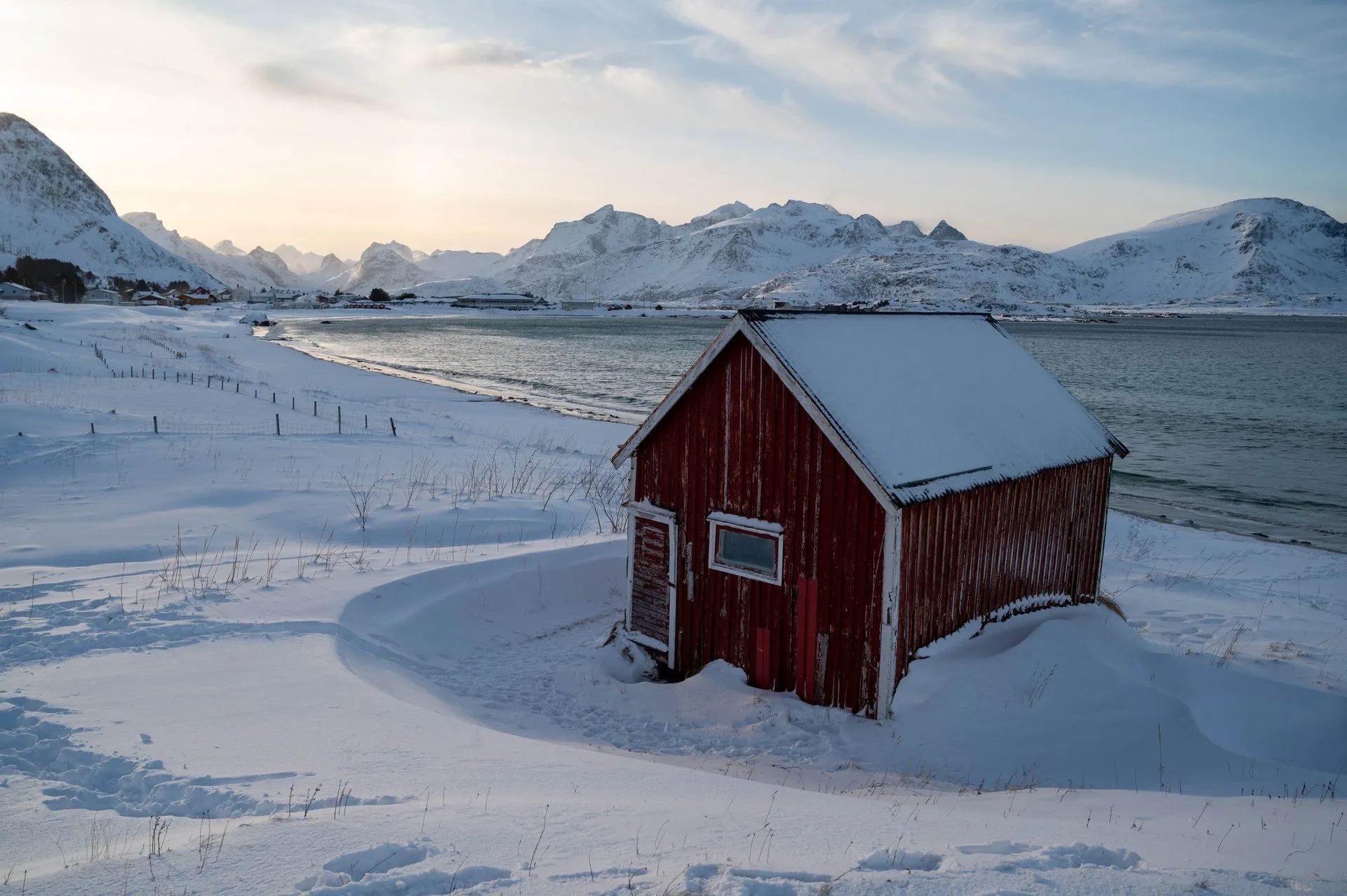 Snowsnakes auf den Lofoten. Bild 11