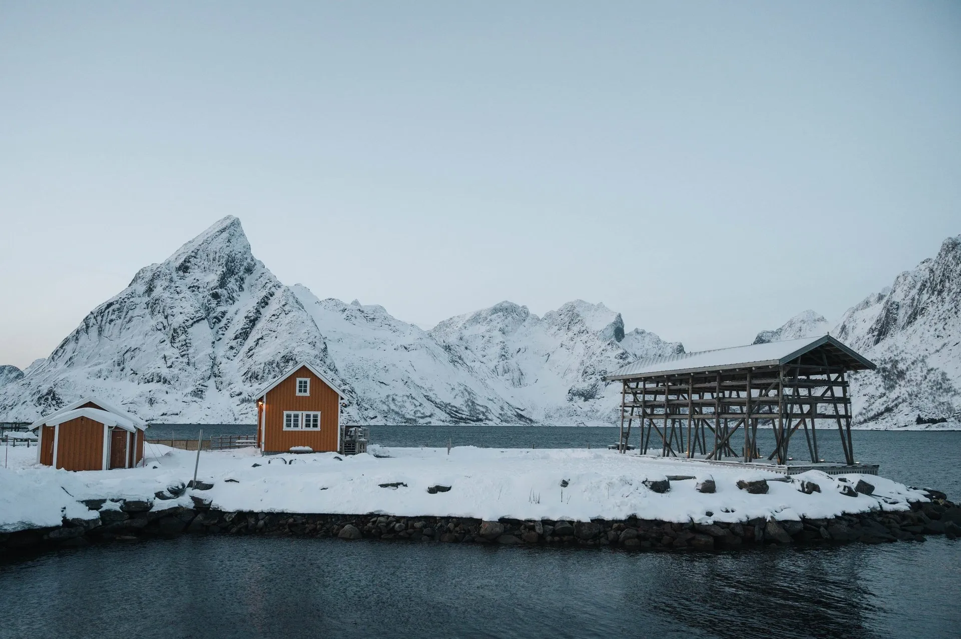 Snowsnakes auf den Lofoten. Bild 17