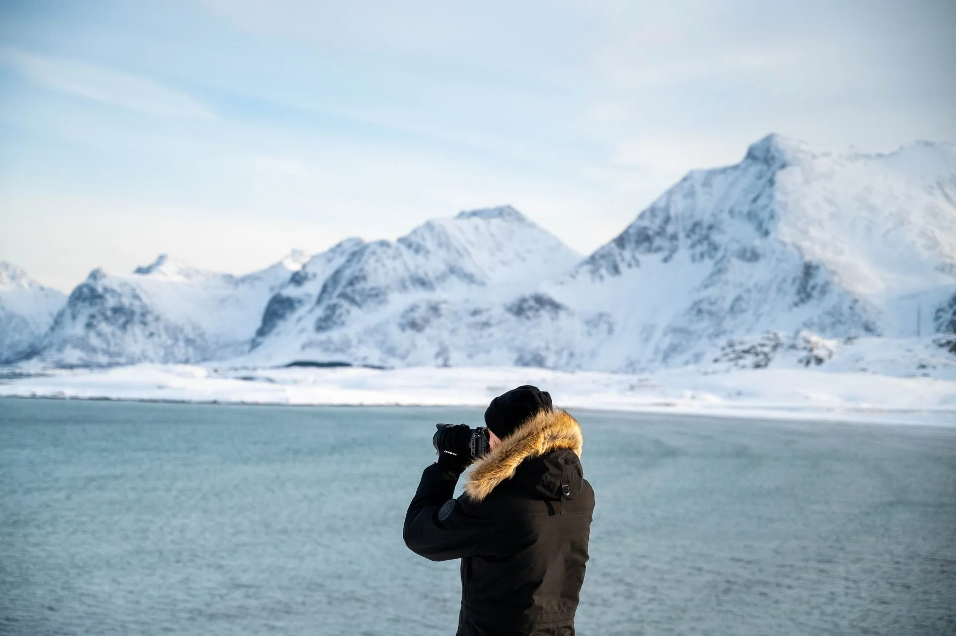 Snowsnakes auf den Lofoten. Bild 4