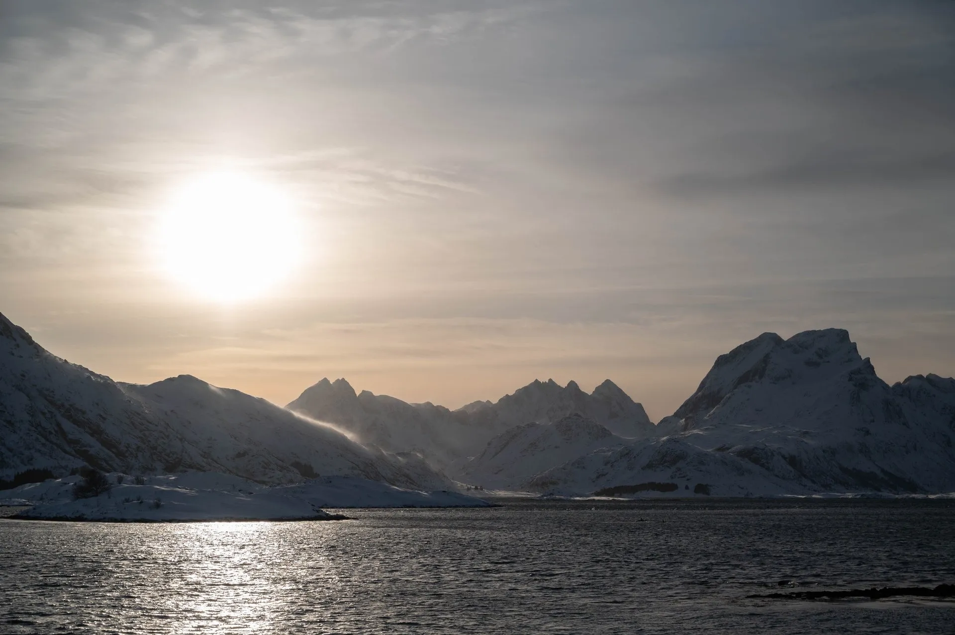 Snowsnakes auf den Lofoten. Bild 6